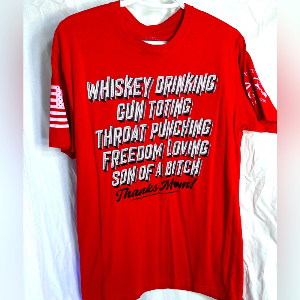 Grunt Style “Thanks Mom” Tee Shirt Large